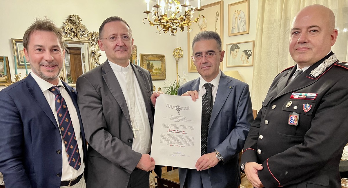 Il Vescovo Di Saluzzo Monsignor Cristiano Bodo Nominato Cavaliere