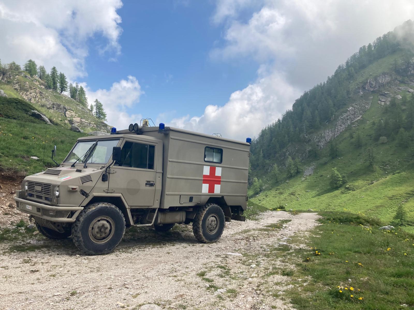 La Croce Rossa di Cuneo è attiva anche tramite il Corpo Militare