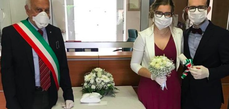 Verzuolo Primo Matrimonio Civile Dall Inizio Del Lockdown Per L Emergenza Coronavirus Targatocn It