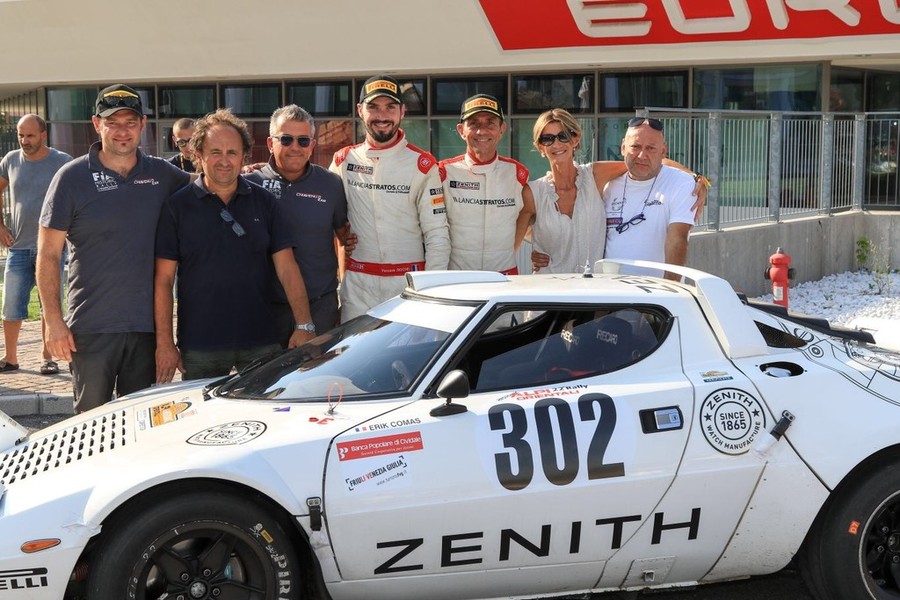 Erik Comas survole le Tour Auto 2013 au volant de sa Lancia Stratos Montres