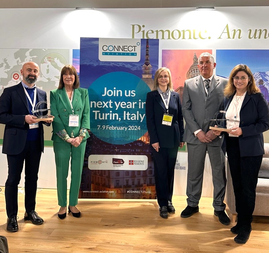 Nel 2024 Torino ospiterà Connect, forum mondiale dell'aviazione civile