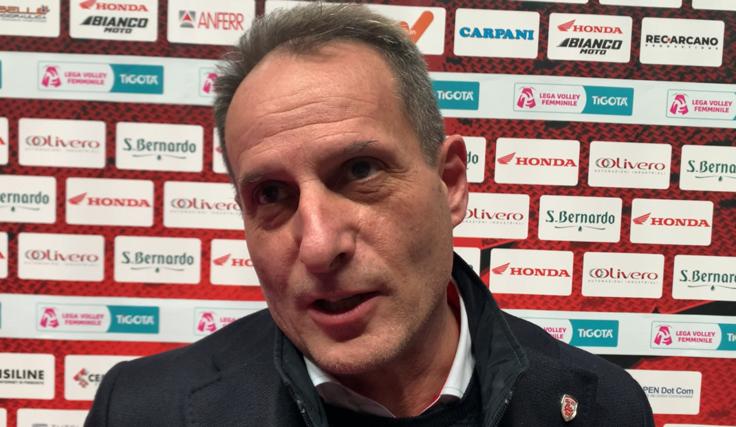 Volley A1F, Cuneo-Bergamo 1-3. Il presidente Manini: “Bellano non è in discussione, puntiamo a rinforzare la squadra” (VIDEO)