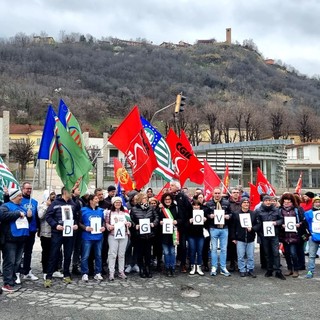 Alcune immagini dal presidio di Santa Vittoria d'Alba