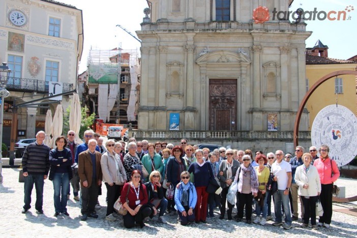 Un delegazione dell'Auser Mondovì (Immagine di repertorio)