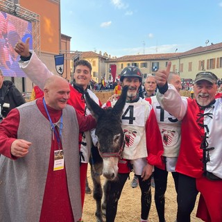 Alba, il Borgo di Santa Rosalia ha vinto il Palio degli Asini 2024 [FOTO E VIDEO]