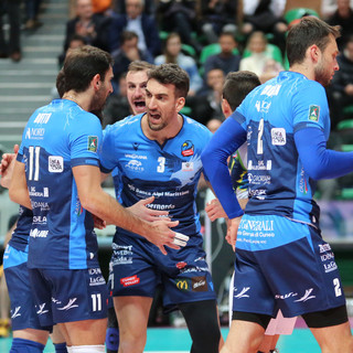 Cuneo è matematicamente ottava dopo l'ultima giornata: nei Quarti di Coppa Italia affronterà Vibo Valentia (Foto Cuneo Volley)