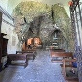 Ha riaperto alle visite Santa Lucia, il Santuario nella roccia che domina la valle Ellero [VIDEO]