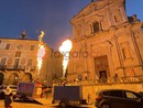 La sfilata fiammeggiante degli equipaggi dà il via al Raduno delle mongolfiere di Mondovì [FOTO E VIDEO]