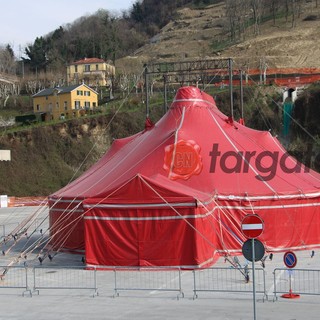 A Mondovì spunta lo 'chapiteau' per l'università di Circo