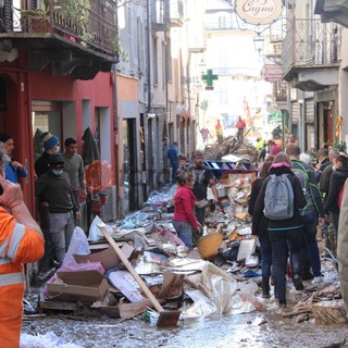 Via Vittorio Emanuele II il 3 ottobre 2020