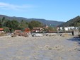 Il Tanaro e il ponte ex Lepetit dopo l'alluvione