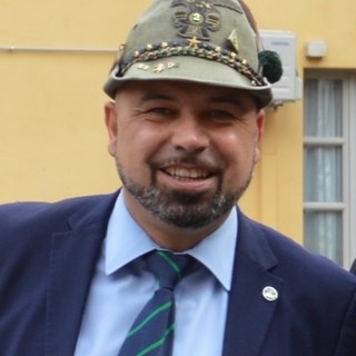 Il neo presidente ANA sezione di Cuneo, Davide Spedale