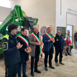 Savigliano, inaugurata la nuova sede della Protezione Civile [FOTO]