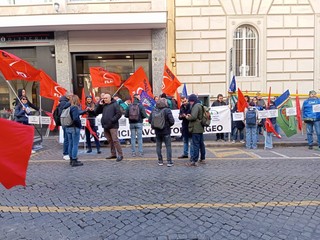 Il presidio di Roma