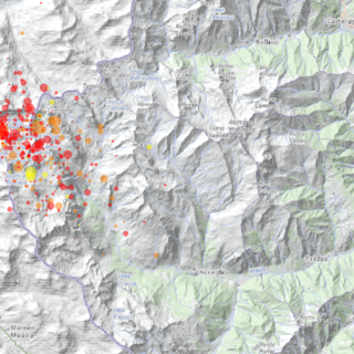 Da inizio dicembre 39 le scosse di terremoto nella zona montana al confine tra Italia e Francia