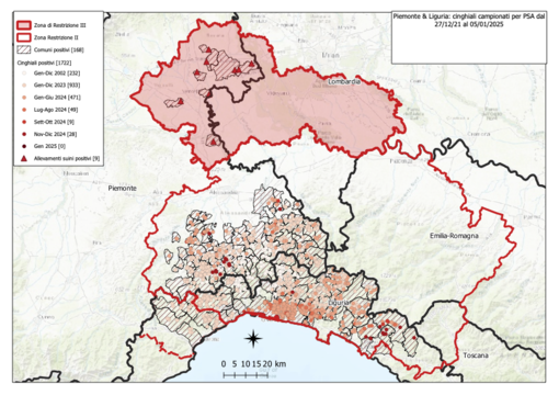 La mappa delle positività