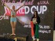 Le atlete della Airmony Asd in gara alla Pole&amp;Aerial WorldCup disputata a Bologna