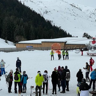 Incidente sulle piste da sci a Prato Nevoso: interviene l'elisoccorso