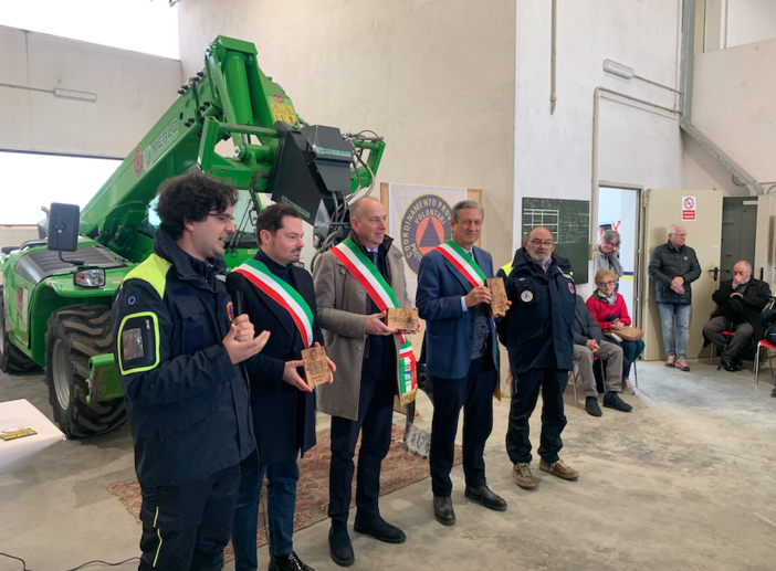 Savigliano, inaugurata la nuova sede della Protezione Civile [FOTO]