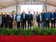 100 anni di Saisef: foto di gruppo con amministratori, autorità, vertici di categoria e il presidente della Regione Alberto Cirio