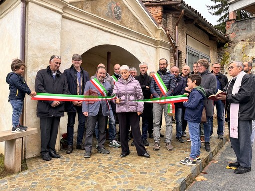 Clavesana, inaugurato il &quot;Giardino del ricordo&quot; per le vittime dell'alluvione del '94