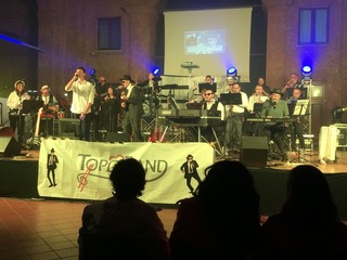 Il concerto benefico dell’orchestra Topo Band svoltosi sabato sera