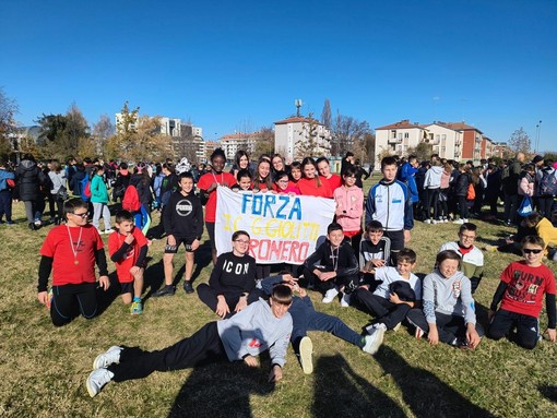 Vola alto l’IC di Dronero: ottimi risultati alla corsa campestre di Cuneo