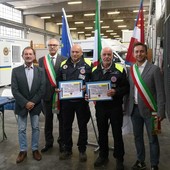 Premiati volontari di Protezione Civile di Lesegno e Vicoforte che hanno prestato soccorso in Emilia Romagna