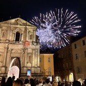 Lo spettacolo dei Feu dla Madona incanta Mondovì [FOTO E VIDEO]