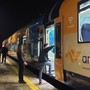 Stazione di Saluzzo, primi arrivi e partenze dei treni Arenaways sulla tratta Cuneo- Saluzzo - Savigliano