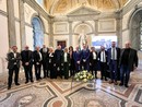 La delegazione cuneese arrivata a Roma