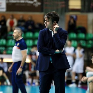 Matteo Battocchio durante la partita con Siena (Foto: Margherita Leone)