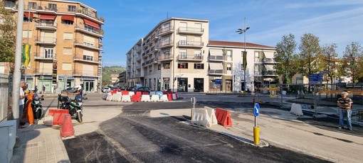 L'incrocio tra corso Langhe e corso Enotria