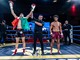 Andrea Alladio dopo la vittoria sul ring del Gladiators Night 8 allo Stadthalle di Dietikon ( Zurigo)