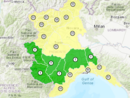 Allerta gialla sul Roero: oggi nuovo rischio di temporali anche forti