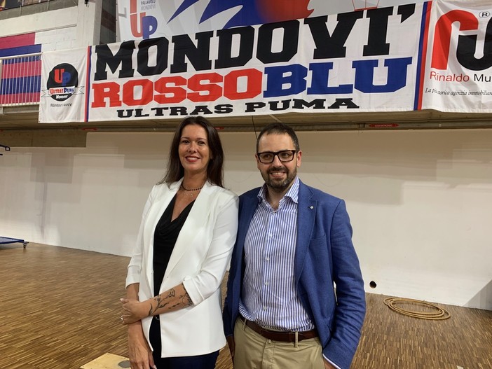 Alessandra Fissolo passa il testimone a Mario Bovetti, nuovo presidente di Mondovì Volley