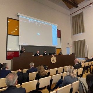 L'aula magna della sede di Mondovì - Immagine di repertorio