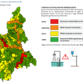 Il maltempo non molla la presa: allerta gialla oggi e domani su tutto il Piemonte
