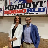 Alessandra Fissolo passa il testimone a Mario Bovetti, nuovo presidente di Mondovì Volley