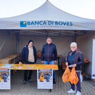 Un gazebo dell'Avis di Boves