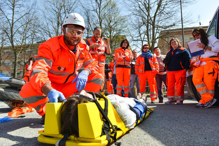 A Saluzzo volontari da tutto il Piemonte per le Giornate di Protezione Civile dell'Anpas