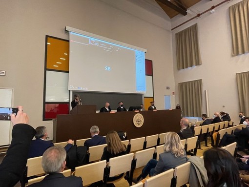 L'aula magna della sede di Mondovì - Immagine di repertorio