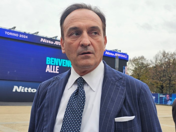 Il presidente della Regione Piemonte Alberto Cirio