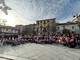 Gli auguri di Ntale in piazza Vineis di centinaia di bambini delle scuole dell’infanzia di Saluzzo, Pagno, Cervignasco