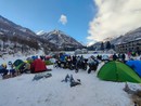 Agnellotreffen, a Pontechianale il motoraduno invernale più alto d'Italia (FOTO)