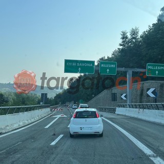 Chiusura temporanea sull'A6 tra Millesimo e Altare per il varo della trave sul viadotto San Bernardo