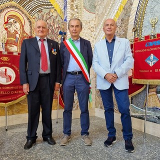 I presidenti Verrua e Allocco, con il sindaco di Bra Fogliato