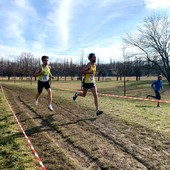 Amorin Gerbeti in gara al cross della Pellerina a Torino