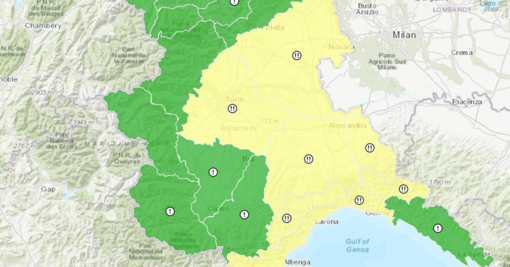 Domani allerta gialla per temporali localmente forti sulle valli Belbo e Bormida