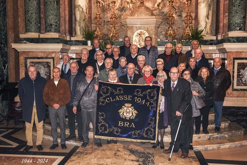 La classe 1944 di Bra al Santuario della Madonna dei Fiori - foto: Bruno Risso